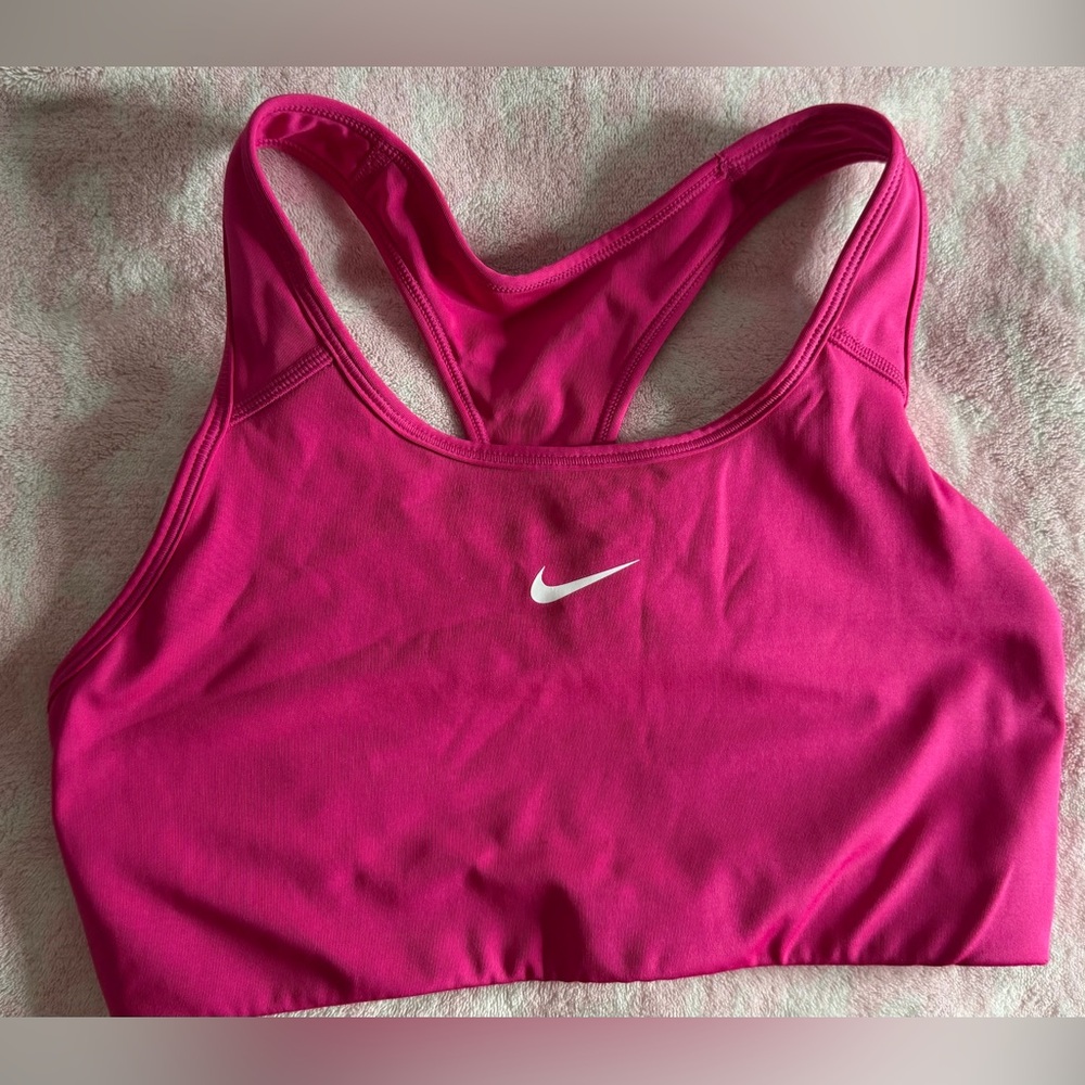 Nike Women's Vibrant Pink Sports Bra